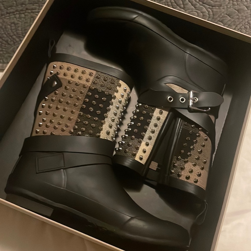 COPY - Burberry Studded Rain boots